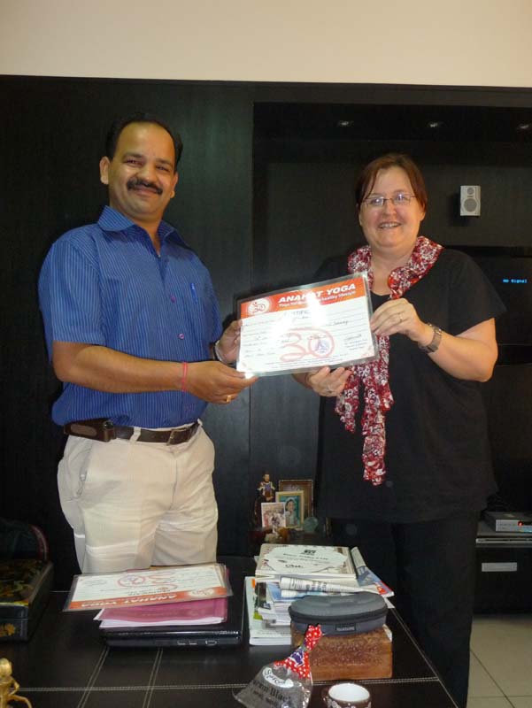 Meditation practice at Anahat Yoga Pune